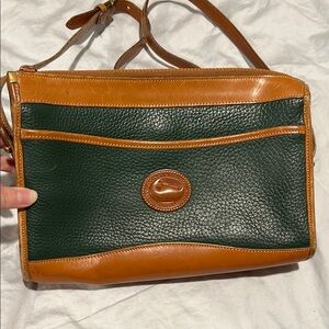 Vintage Green Dooney & Bourke Crossbody Bag
